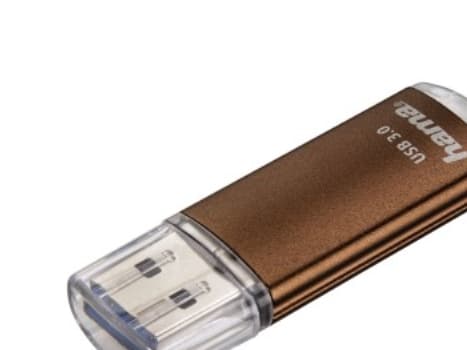 Hama Laeta, 128GB, 128 GB, USB Type-A, 3.2 Gen 1 (3.1 Gen 1), 45 MB/s, Med lokk, Brun Brun