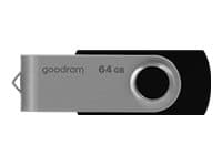 Goodram UTS3 USB-muisti 64 GB USB A-tyyppi 3.2 Gen 1 (3.1 Gen 1) Musta