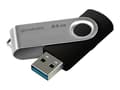 Pikkukuva 1 / 5: Goodram UTS3 USB-muisti 64 GB USB A-tyyppi 3.2 Gen 1 (3.1 Gen 1) Musta