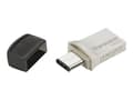 Miniatyrbild 1 av 5: Transcend JetFlash 890 - USB-flashdrive - 128 GB - USB 3.1 Gen 1 / USB-C - silver