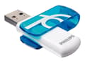 Pikkukuva 5 / 5: Philips USB Flash -asema FM16FD05B/00, 16 GB, USB A-tyyppi, 2.0, 14 MB/s, Taittuva, Sininen, Valkoinen
