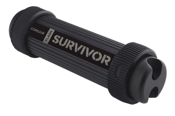 Corsair CMFSS3B-128GB, 128 GB, USB A-tyyppi, 3.2 Gen 1 (3.1 Gen 1), Suojus, 36,3 g, Musta