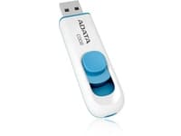 ADATA Classic Series C008 - USB flash-enhet - 16 GB - USB 2.0 - vit, blå