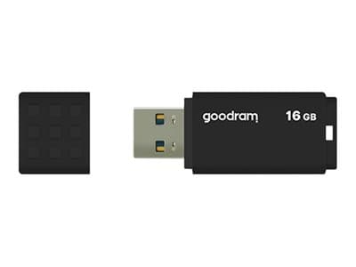 GOODRAM UME3 - USB flash-enhet - 16 GB - USB 3.0 - svart