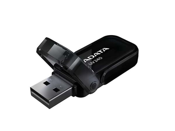 ADATA UV240 - USB flash-enhet - 32 GB - USB 2.0 - svart