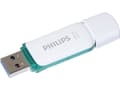 Pikkukuva 5 / 5: Philips FM25FD75B, 256 GB, USB A-tyyppi, 3.2 Gen 1 (3.1 Gen 1), Suojus, 8 g, Turkoosi, Valkoinen
