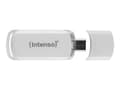 Miniatyrbild 3 av 5: Intenso Flash Line - USB flash-enhet - 64 GB - USB-C 3.1 Gen 1 - vit