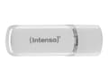 Miniatyrbild 1 av 5: Intenso Flash Line - USB flash-enhet - 64 GB - USB-C 3.1 Gen 1 - vit