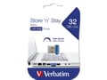Pikkukuva 1 / 5: Verbatim Store ''n'' Stay Nano, 32 GB, USB A-tyyppi, 3.2 Gen 1 (3.1 Gen 1), Suojus, 3 g, Sininen