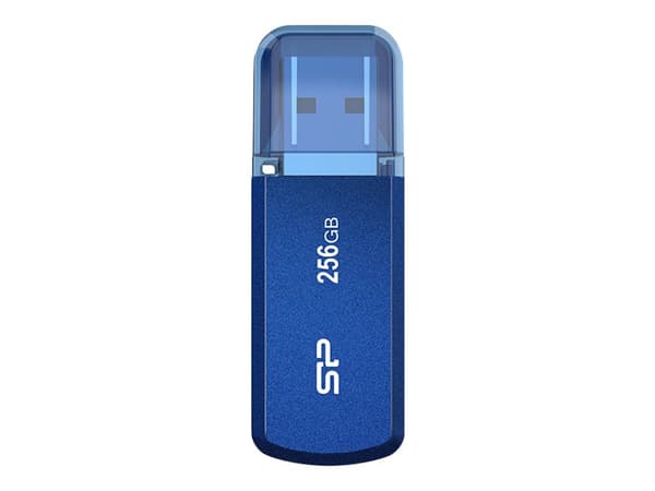 SILICON POWER Helios 202 - USB-flashstasjon - 32 GB - USB 3.2 Gen 1 - blå Blå