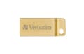 Miniatyrbild 2 av 5: Verbatim Metal Executive - USB flash-enhet - 32 GB - USB 3.0 - guld