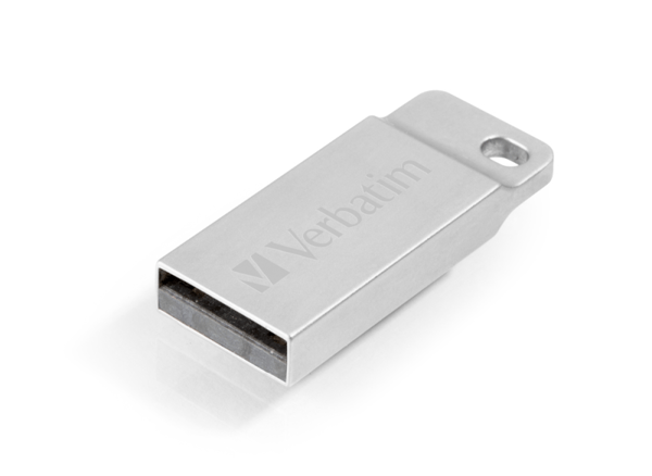 Verbatim Metal Executive - USB-flashstasjon - 32 GB - USB - sølv