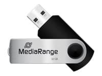 MediaRange USB Flexi-Drive - USB flash-enhet - 32 GB - USB 2.0