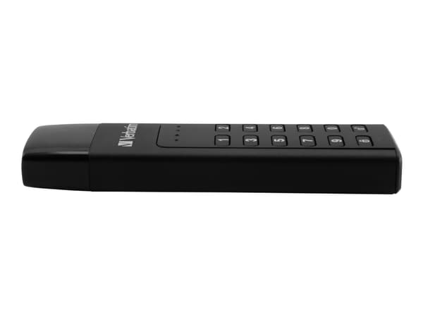 Verbatim Keypad Secure - USB-flashstasjon - kryptert - 32 GB - USB-C 3.1