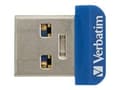 Miniatyrbild 5 av 5: Verbatim Store 'n' Stay NANO - USB flash-enhet - 16 GB - USB 3.0 - blå