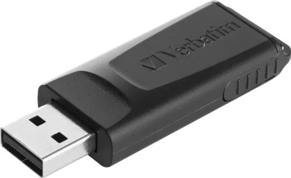 Verbatim Slider - USB flash-enhet - 128 GB - USB 2.0