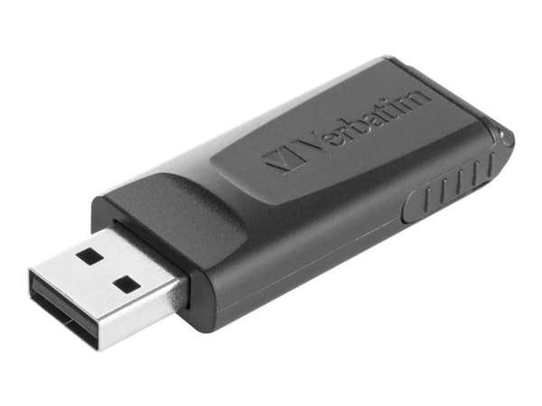 Verbatim Slider - USB flash-enhet - 128 GB - USB 2.0