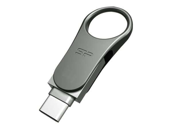Silicon Power Mobile C80 USB-minnepenn 16 GB USB Type-A / USB Type-C 3.2 Gen 1 (3.1 Gen 1) Titan Titan