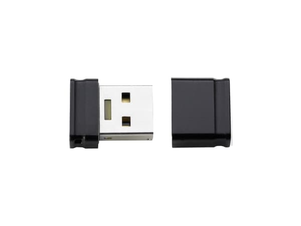 Intenso Micro Line, 8 GB, USB A-tyyppi, 2.0, 16,5 MB/s, Suojus, Musta