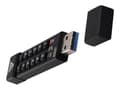 Miniatyrbild 3 av 5: Apricorn Aegis Secure Key 3NX - USB flash-enhet - krypterat - 16 GB - USB 3.1 Gen 1 - FIPS 140-2 Level 3