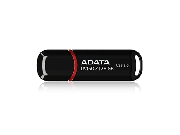 ADATA DashDrive UV150 - USB flashdrive - 128 GB - USB 3.0 - sortering