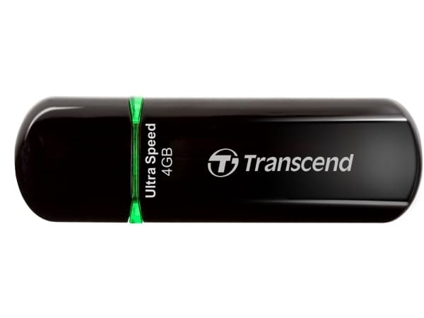 Transcend JetFlash elite 600, 8 GB, USB A-tyyppi, 2.0, Suojus, 10,3 g, Musta