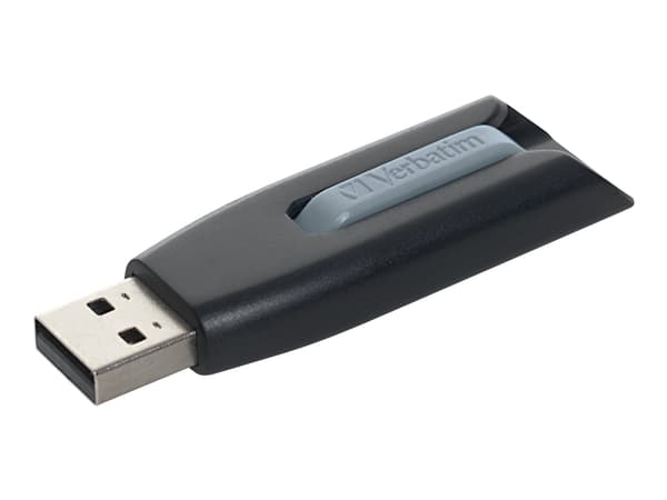 Verbatim Store 'n' Go V3 - USB-flashstasjon - 16 GB - USB 3.2 Gen 1 - grå