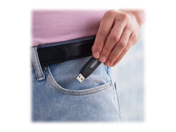 Verbatim Store 'n' Go V3 - USB-flashstasjon - 16 GB - USB 3.2 Gen 1 - grå