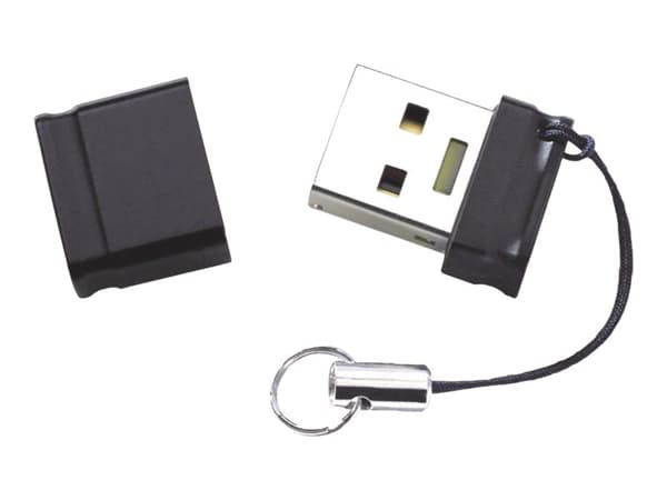 Intenso Slim Line, 16 GB, USB A-tyyppi, 3.2 Gen 1 (3.1 Gen 1), 100 MB/s, Suojus, Musta