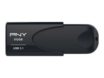 PNY Attaché 4 - USB flash-enhet - 512 GB - USB 3.1