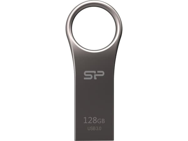 Silicon Power Jewel J80 USB-muisti 128 GB USB A-tyyppi 3.2 Gen 1 (3.1 Gen 1) Titaani