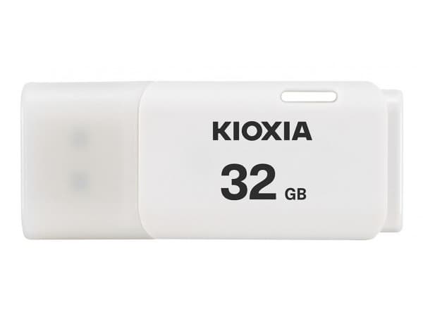KIOXIA TransMemory U202 - USB-flashstasjon - 32 GB - USB 2.0 - hvit