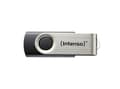 Miniatyrbild 2 av 5: Intenso Basic Line - USB flash-enhet - 32 GB - USB 2.0 - Black silver