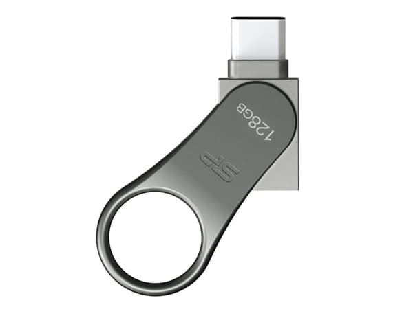 Silicon Power Mobile C80 USB-minnepenn 128 GB USB Type-A / USB Type-C 3.2 Gen 1 (3.1 Gen 1) Titan