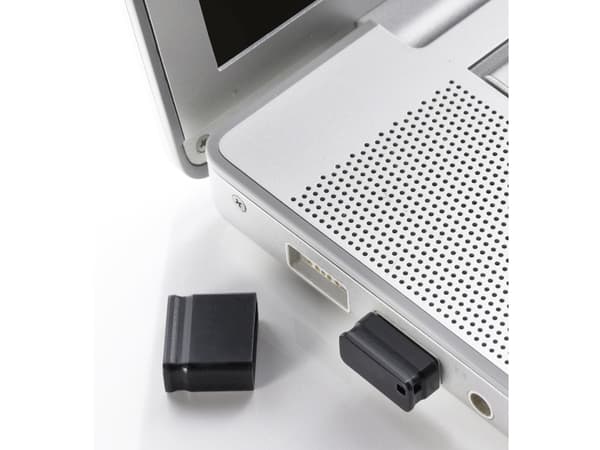 Intenso - USB flashdrive - 4 GB - USB 2.0 - sort