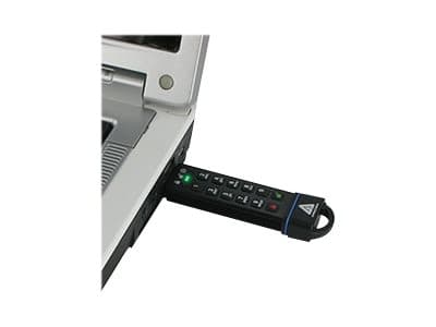 Apricorn Aegis Secure Key 3.0 - USB-flashstasjon - kryptert - 16 GB - USB 3.0 - FIPS 140-2 Level 3