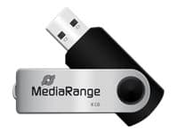 MediaRange USB Flexi-Drive - USB-muistitikku - 8GB - USB 2.0