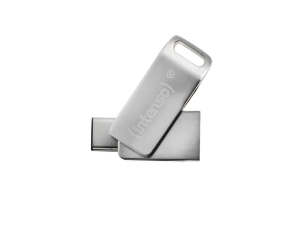 Intenso cMobile Line - USB-flashstasjon - 32 GB - USB 3.0 / USB-C - sølv