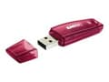 Pikkukuva 1 / 5: Emtec C410, 16 GB, USB A-tyyppi, 2.0, 18 MB/s, Suojus, Punainen