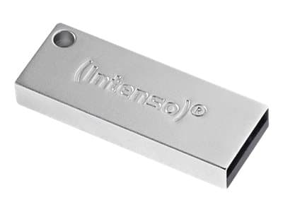 Intenso Premium Line - USB-flashstasjon - 64 GB - USB 3.0 - sølv Sølv