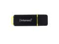 Miniatyrbild 3 av 5: Intenso High Speed Line - USB flash-enhet - 64 GB - USB 3.1 - svart, gul