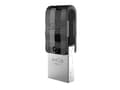 Miniatyrbild 4 av 5: Silicon Power Mobile C31 USB-sticka 64 GB USB Type-A / USB Type-C 3.2 Gen 1 (3.1 Gen 1) Svart, Silver