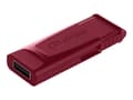Miniatyrbild 4 av 5: Verbatim Slider - USB flash-enhet - 32 GB - USB 2.0 - blå, röd (paket om 2)