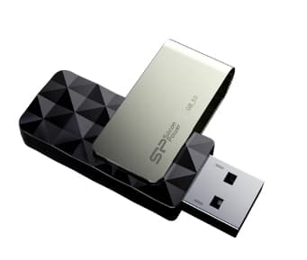 Silicon Power Blaze B30 USB-sticka 256 GB USB Type-A 3.2 Gen 1 (3.1 Gen 1) Svart, Silver