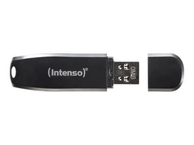 Intenso Speed Line - USB-flashstasjon - 128 GB - USB 3.0 - svart