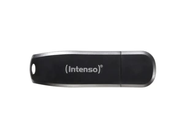 Intenso Speed Line - USB-flashstasjon - 128 GB - USB 3.0 - svart