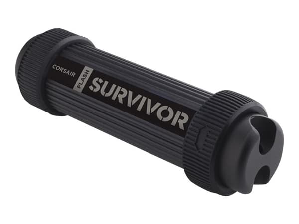 CORSAIR Flash Survivor Stealth - USB-flashstasjon - 32 GB - USB 3.0 Sort