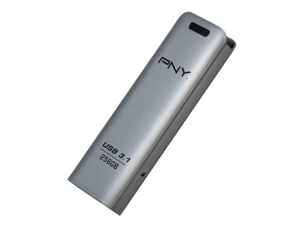 PNY FD256ESTEEL31G-EF, 256 GB, 3.2 Gen 1 (3.1 Gen 1), 20 MB/s, Liuku, Ruostumaton teräs Ruostumaton teräs
