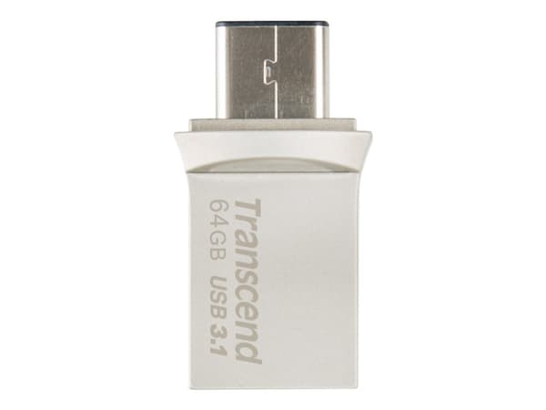 Transcend JetFlash 890 - USB flash-enhet - 64 GB - USB 3.1