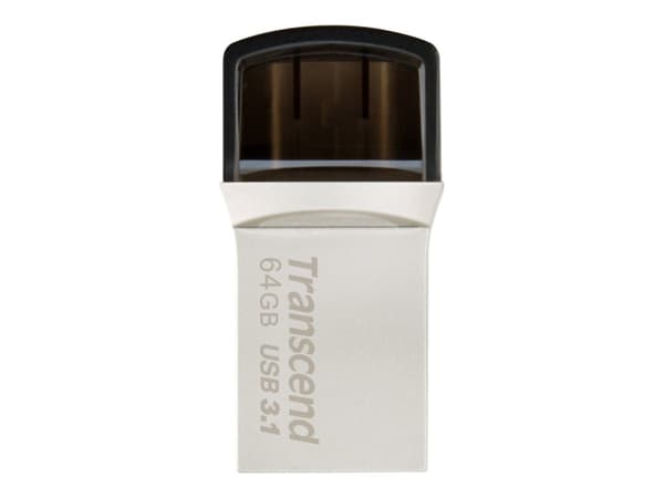 Transcend JetFlash 890 - USB flash-enhet - 64 GB - USB 3.1